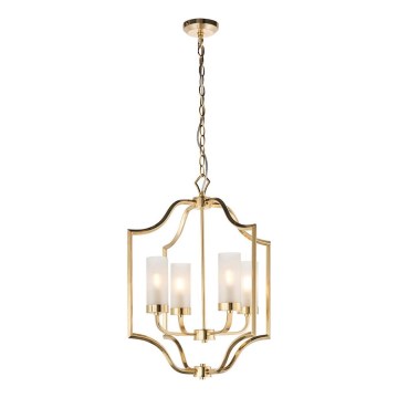 Endon 81914 - ketiga ripplühter EDREA 4xE14/6W/230V messing
