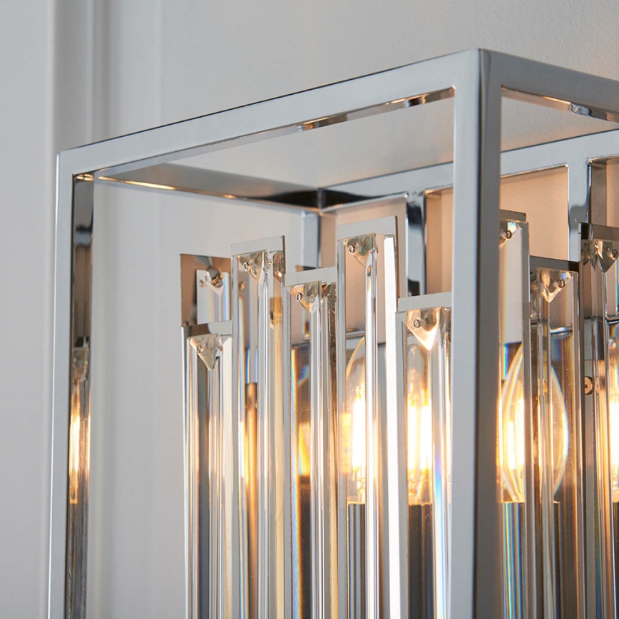 Endon 81932 - Seinavalgusti ACADIA 1xE14/40W/230V läikiv kroom