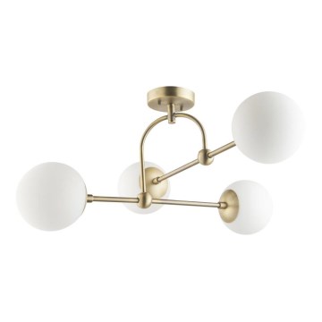 Endon 90843 - Pinnapealne laelühter ONTARIO 4xE14/7W/230V messing