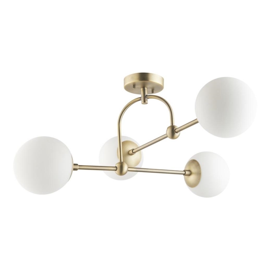Endon 90843 - Pinnapealne laelühter ONTARIO 4xE14/7W/230V messing