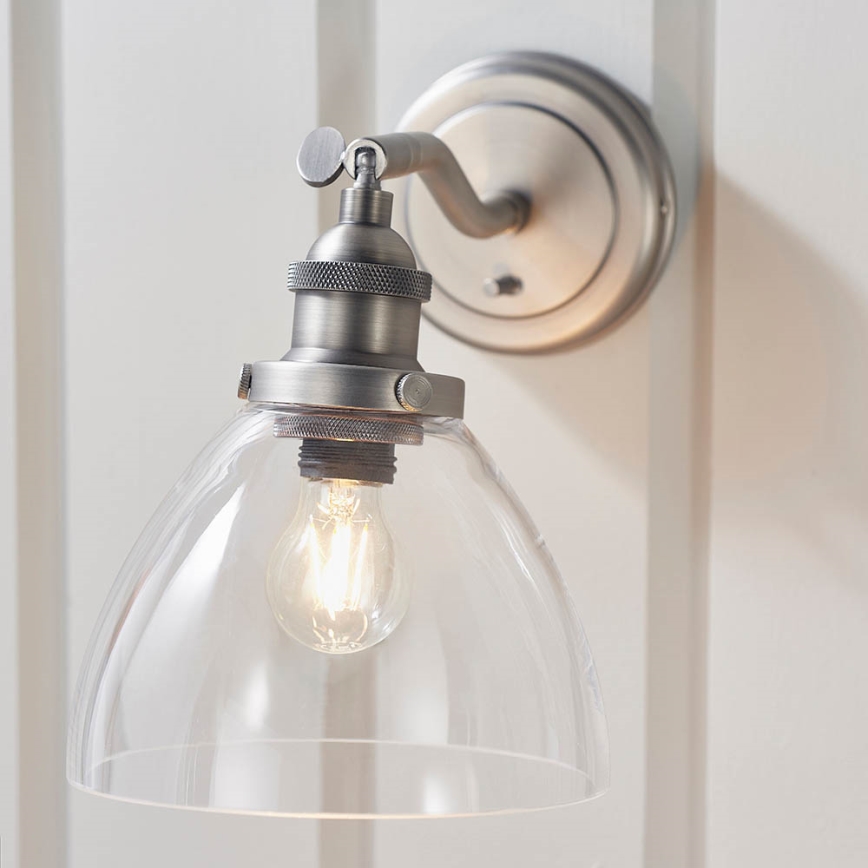 Endon 91739 - seinavalgusti HANSEN 1xE14/40W/230V mattkroom