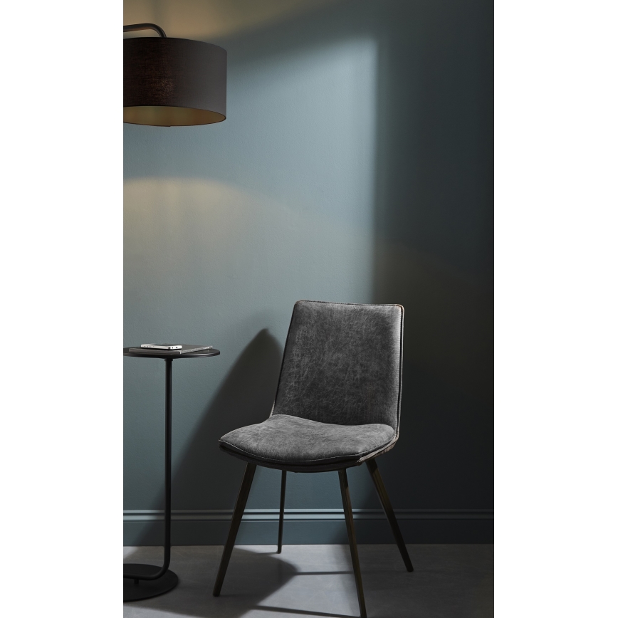 Endon 92301 - Põrandalamp LANDIS 1xE27/10W/230V must