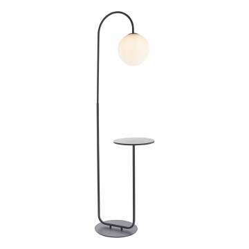 Endon 92424 - Põrandalamp HALO 1xE14/7W/230V must