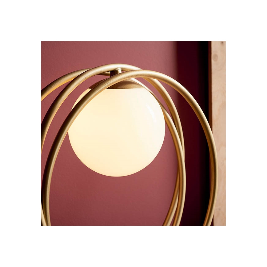 Endon 92491 - Laualamp EMILIO 1xG9/3W/230V kuldne/valge