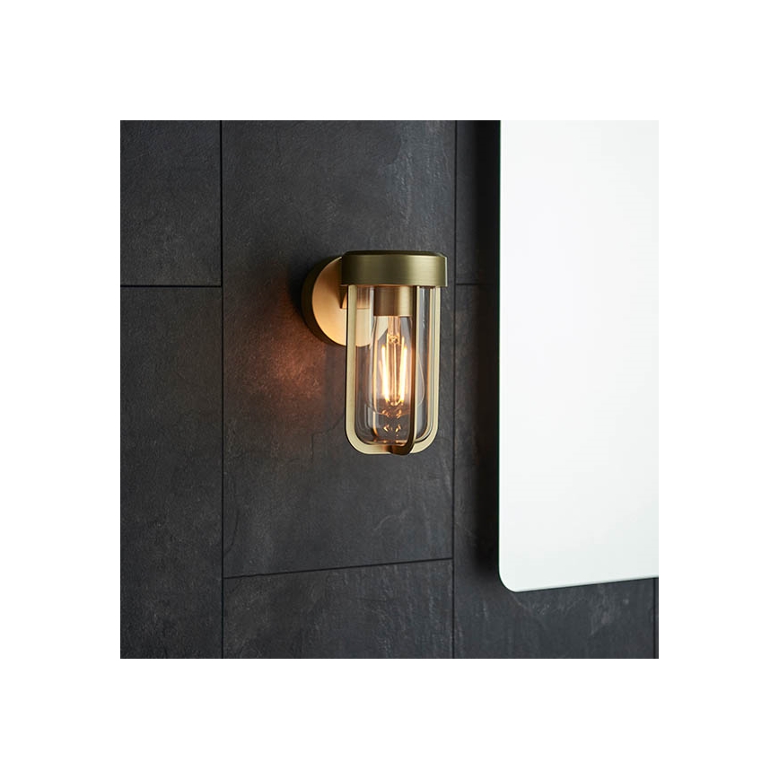 Endon 92855 - Vannitoa seinavalgusti 1xE27/6W/230V IP44 messing