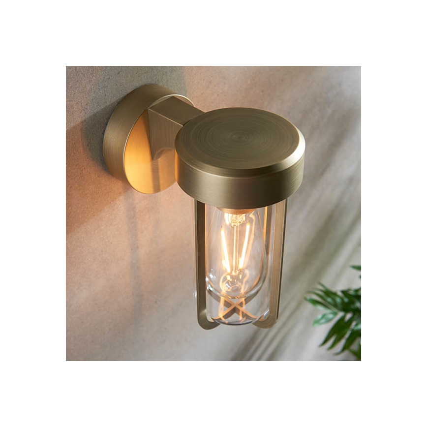 Endon 92855 - Vannitoa seinavalgusti 1xE27/6W/230V IP44 messing