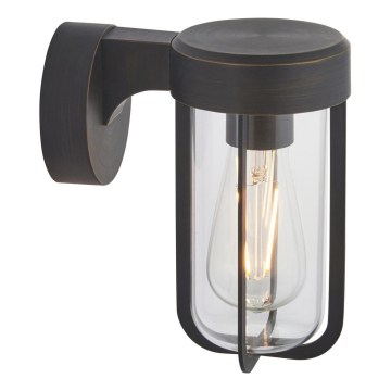 Endon 92857 - Vannitoa seinavalgusti 1xE27/6W/230V IP44 pronks/must