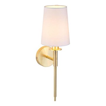 Endon 92955 - seinavalgusti 1xE14/6W/230V valge/kuldne