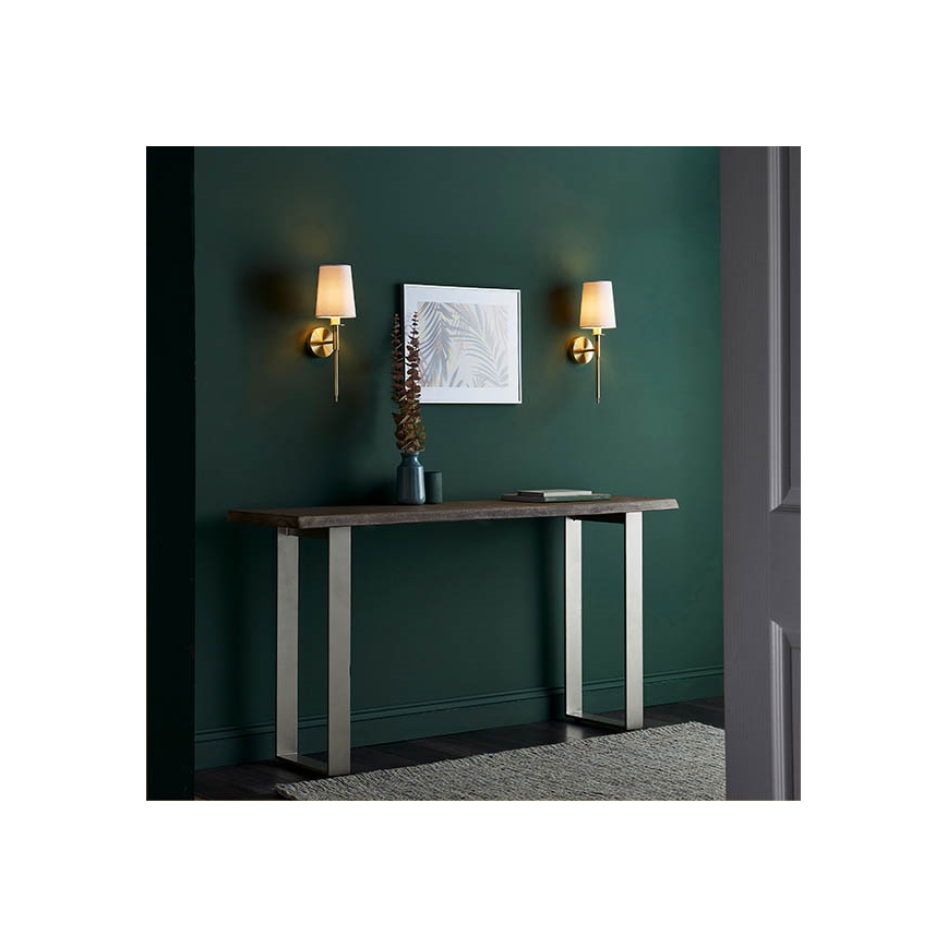 Endon 92955 - seinavalgusti 1xE14/6W/230V valge/kuldne
