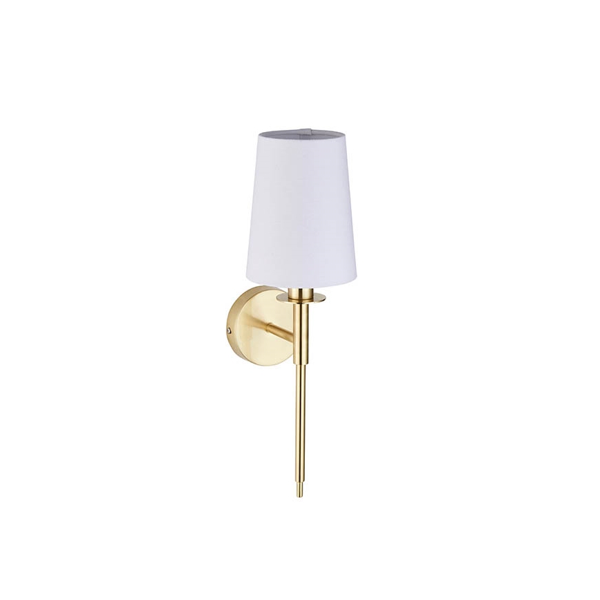 Endon 92955 - seinavalgusti 1xE14/6W/230V valge/kuldne