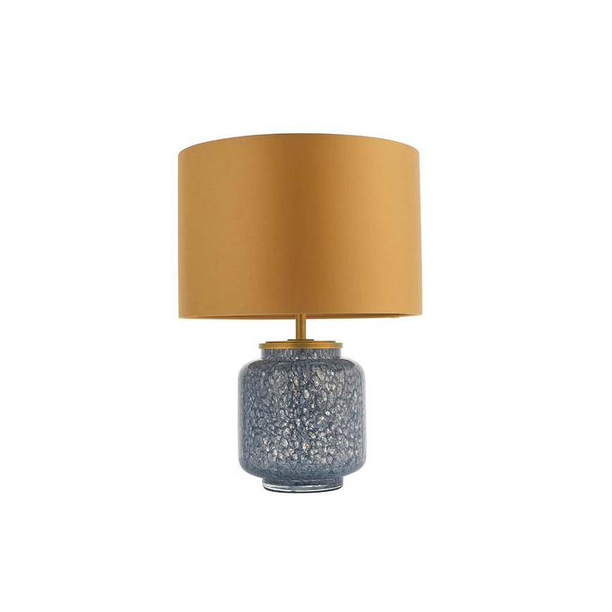 Endon 93067 - Laualamp ZINNIA 1xE27/10W/230V sinine/kuldne