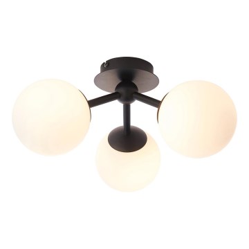 Endon 93489 - Vannitoa pinnapealne lühter FRIO 3xG9/3W/230V IP44 must