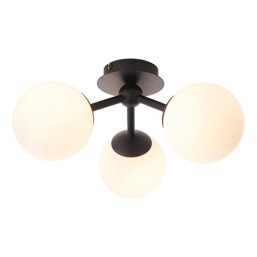 Endon 93489 - Vannitoa pinnapealne lühter FRIO 3xG9/3W/230V IP44 must