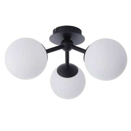 Endon 93489 - Vannitoa pinnapealne lühter FRIO 3xG9/3W/230V IP44 must