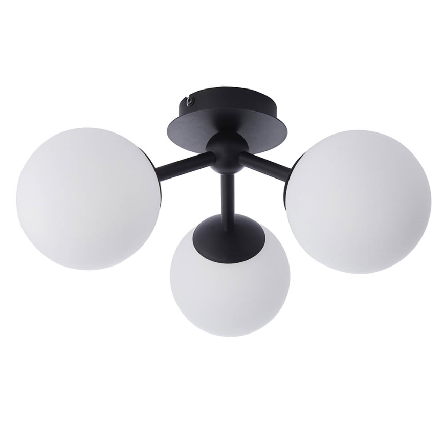 Endon 93489 - Vannitoa pinnapealne lühter FRIO 3xG9/3W/230V IP44 must