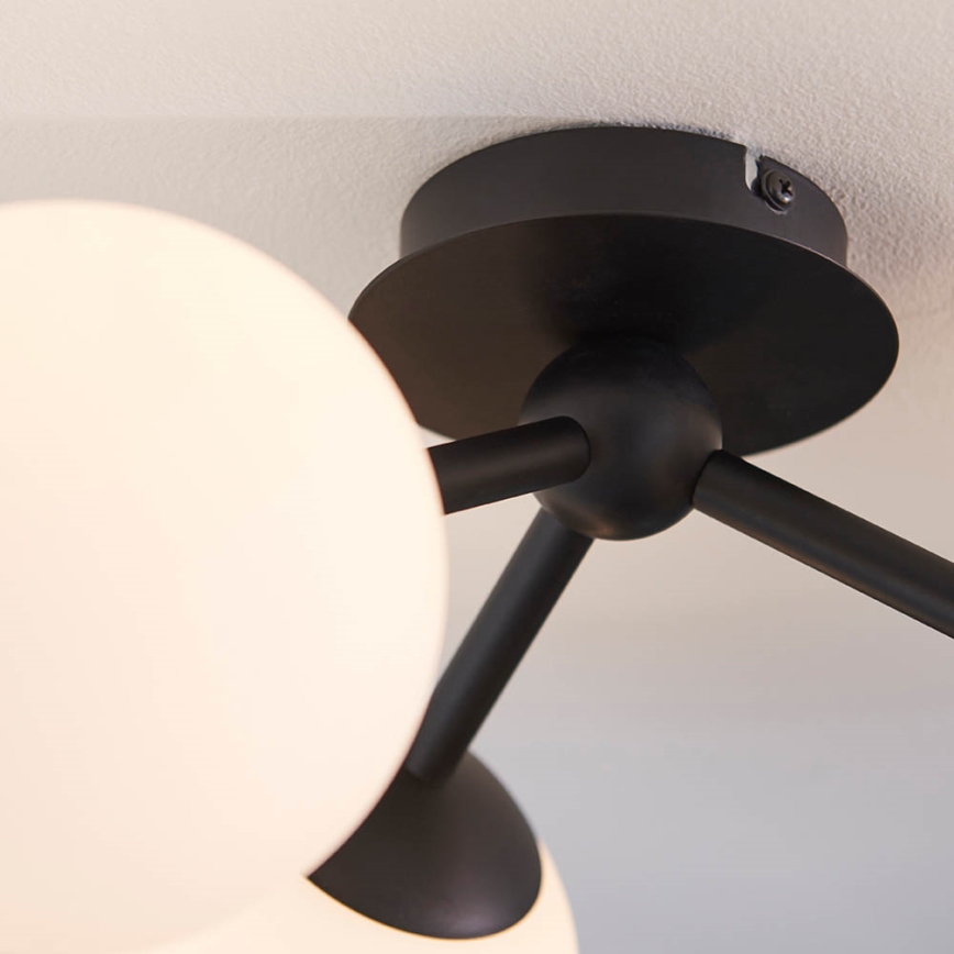 Endon 93489 - Vannitoa pinnapealne lühter FRIO 3xG9/3W/230V IP44 must