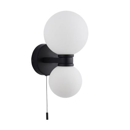 Endon 93523 - Vannitoa seinavalgusti PULSA 2xG9/3W/230V IP44 must