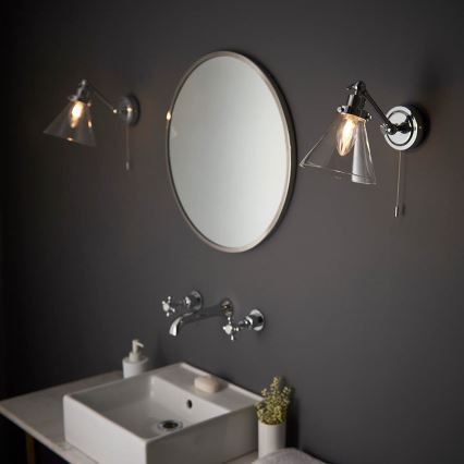 Endon 93853 - Vannitoa kohtvalgusti seinale FARADAY 1xG9/3W/230V IP44 läikiv kroom