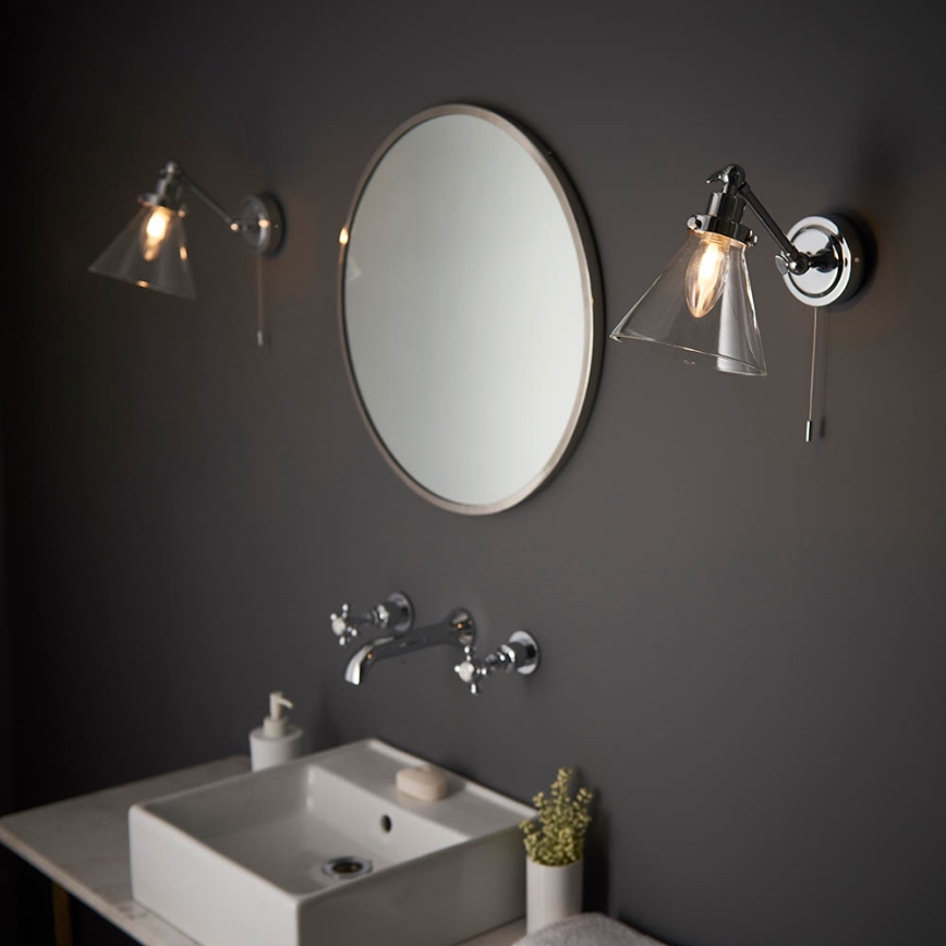 Endon 93853 - Vannitoa kohtvalgusti seinale FARADAY 1xG9/3W/230V IP44 läikiv kroom