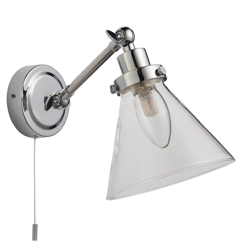 Endon 93853 - Vannitoa kohtvalgusti seinale FARADAY 1xG9/3W/230V IP44 läikiv kroom
