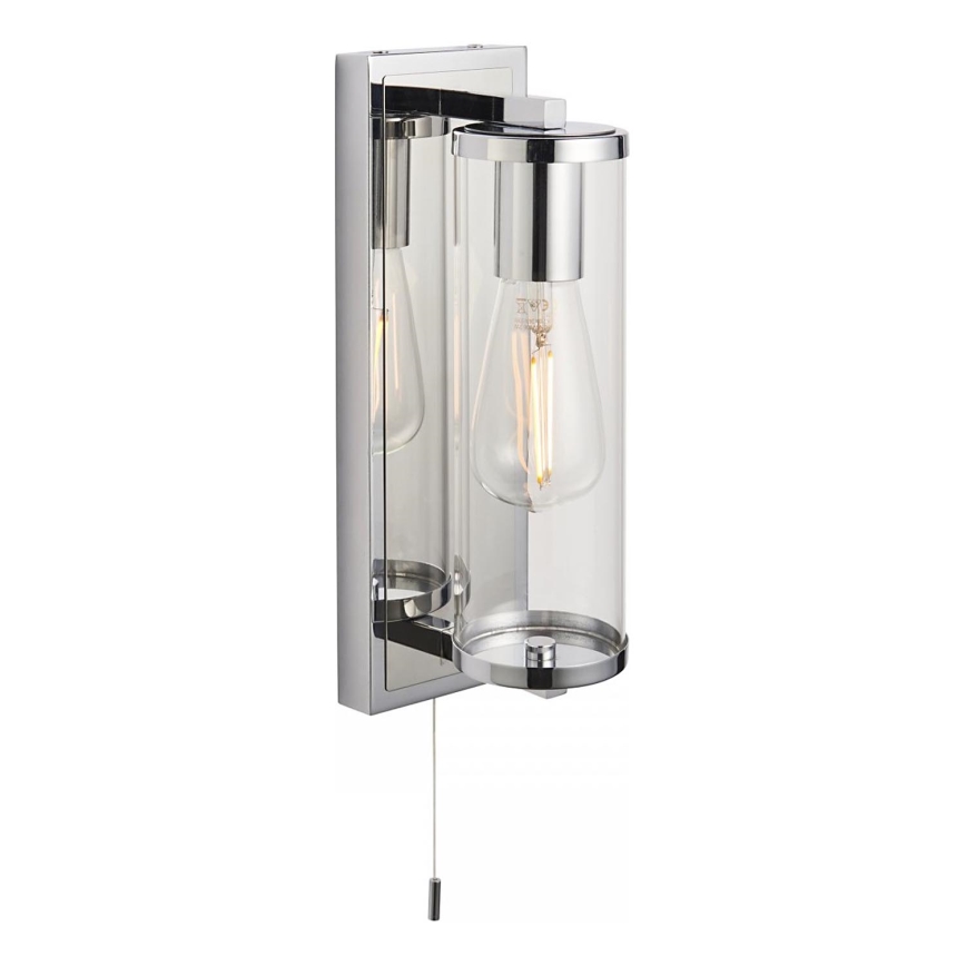 Endon 94074 - Seinavalgusti vannituppa TAYLOR 1xE27/10W/230V IP44 läikiv kroom