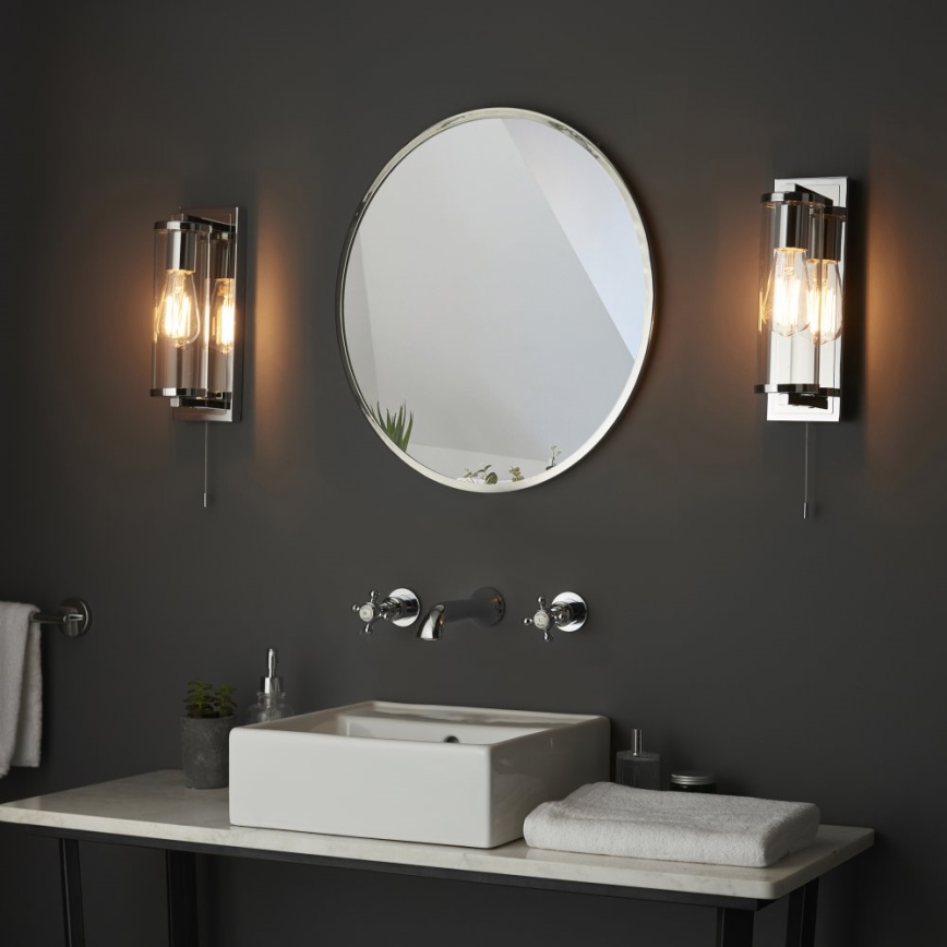 Endon 94074 - Seinavalgusti vannituppa TAYLOR 1xE27/10W/230V IP44 läikiv kroom