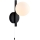 Endon 94081 - Vannitoa seinavalgusti SPA 1xG9/3W/230V IP44 must