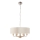 Endon 94357 - ketiga ripplühter HIGHCLERE 6xE14/40W/230V läbimõõt 55 cm beež/mattkroom