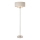 Endon 94359 - Põrandalamp HIGHCLERE 3xE14/40W/230V beež/läikiv kroom