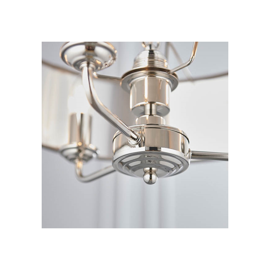 Endon 94377 - Lühter HIGHCLERE 3xE14/40W/230V hall/läikiv kroom
