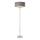 Endon 94378 - Põrandalamp HIGHCLERE 1xE14/40W/230V hall/läikiv kroom