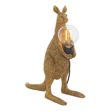 Endon 95075 - Laualamp KANGAROO 1xE27/10W/230V kuldne