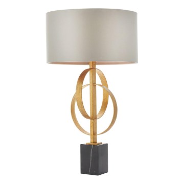 Endon 95213 - Laualamp 1xE27/10W/230V hall/messing/must