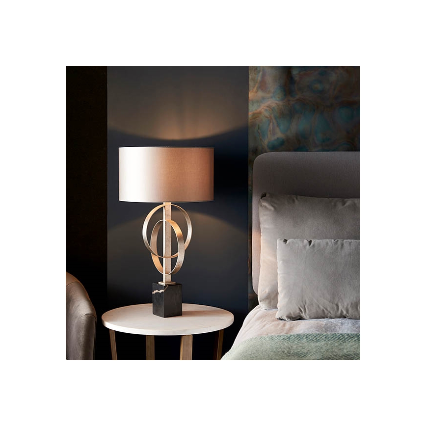 Endon 95217 - Laualamp 1xE27/10W/230V hall/must