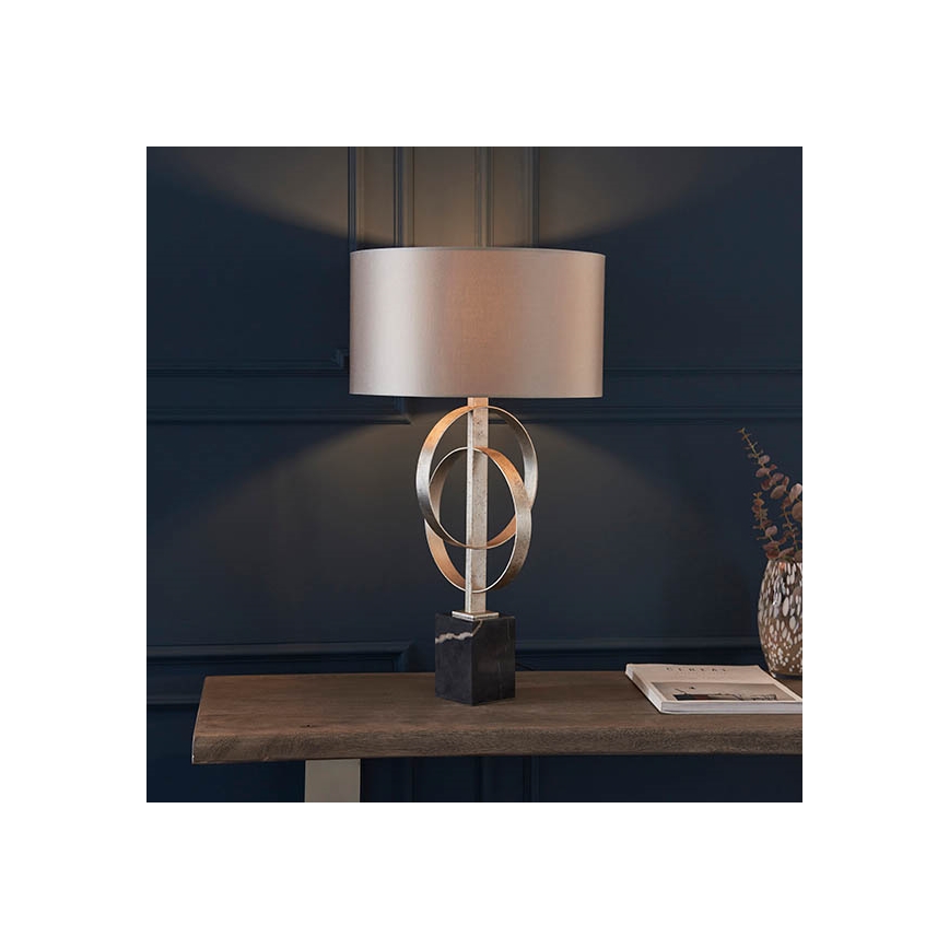 Endon 95217 - Laualamp 1xE27/10W/230V hall/must