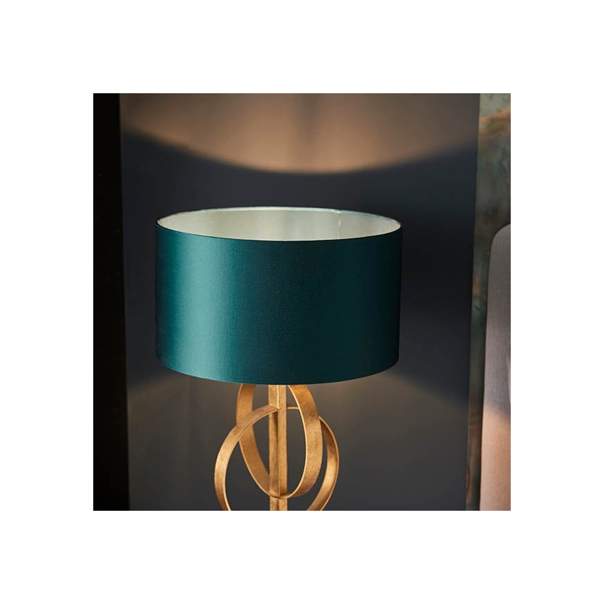 Endon 95221 - Laualamp 1xE27/10W/230V sinine/messing/must