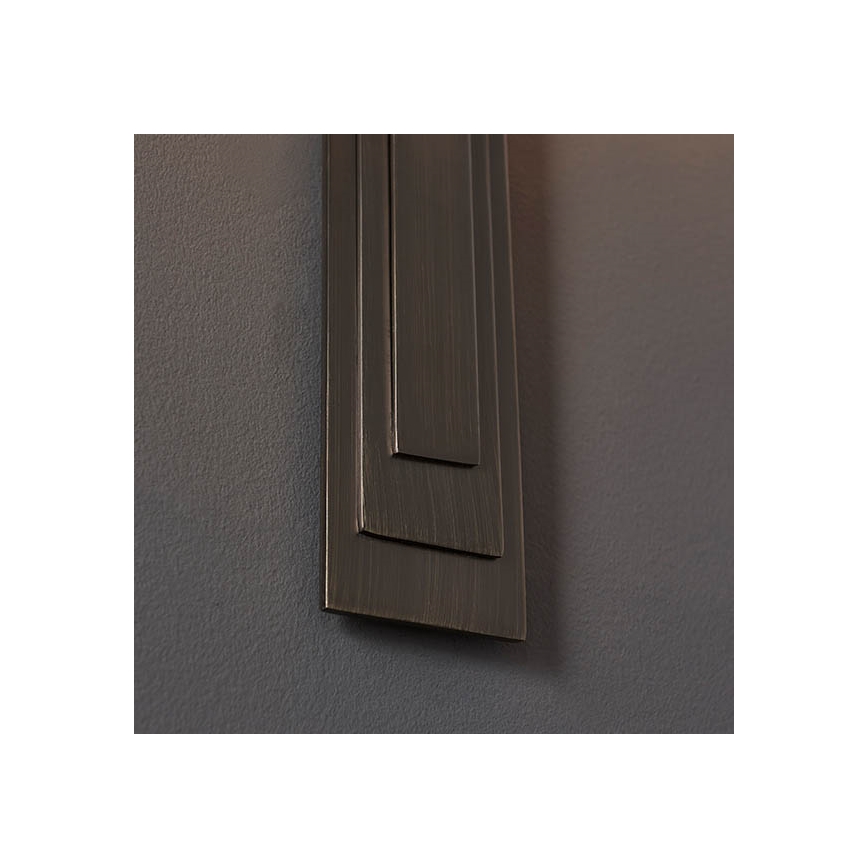 Endon 95271 - Seinavalgusti CARLTON 1xE27/10W/230V pronks