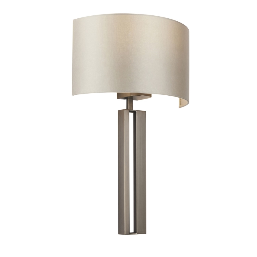 Endon 95449 - Seinalamp 1xE27/10W/230V beež/mattkroom