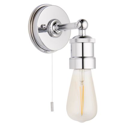 Endon 95505 - vannitoa seinavalgusti MILLER 1xE27/6W/230V IP44 läikiv kroom