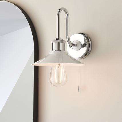 Endon 95508 - MARIS vannitoa seinavalgusti 1xE27/6W/230V IP44 läikiv kroom