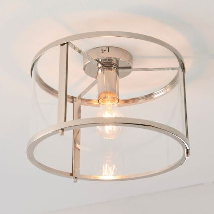 Endon 96150 - Laelamp HOPTON 1xE27/10W/230V läikiv kroom