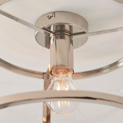 Endon 96150 - Laelamp HOPTON 1xE27/10W/230V läikiv kroom
