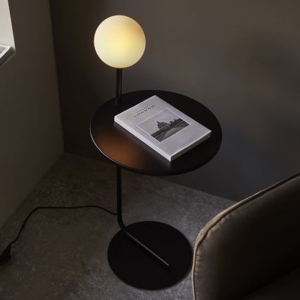 Endon 96713 - põrandalamp HALO 1xG9/3W/230V must