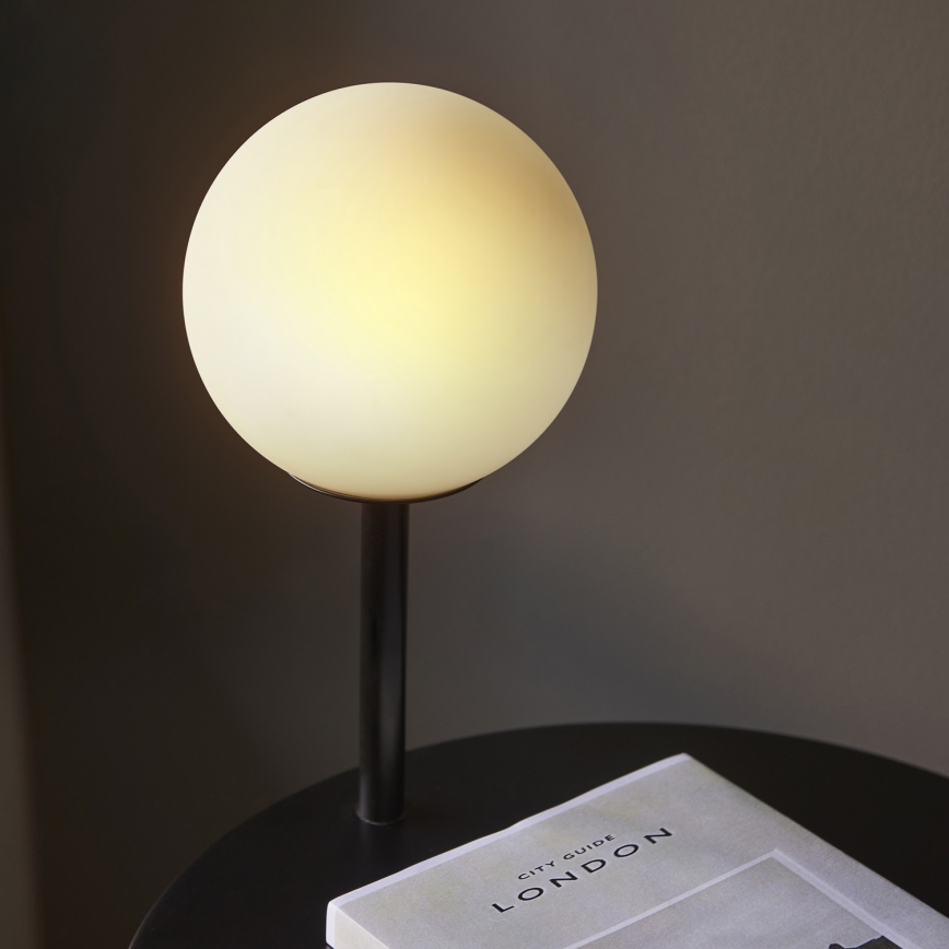 Endon 96713 - Põrandalamp HALO 1xG9/3W/230V must/valge