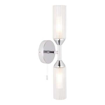 Endon 97172 - Vannitoa seinavalgusti NATORI 2xG9/3W/230V IP44 läikiv kroom
