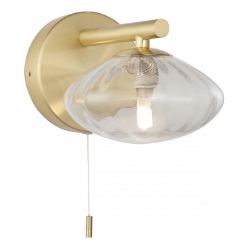 Endon 97182 - Seinavalgusti vannituppa MOBIAS 1xG9/3W/230V IP44 messing