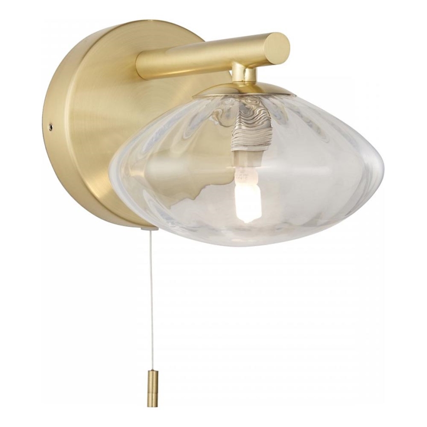 Endon 97182 - Seinavalgusti vannituppa MOBIAS 1xG9/3W/230V IP44 messing