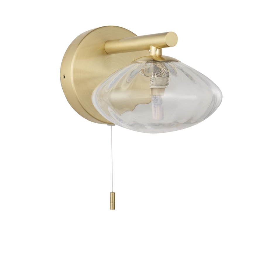 Endon 97182 - Seinavalgusti vannituppa MOBIAS 1xG9/3W/230V IP44 messing