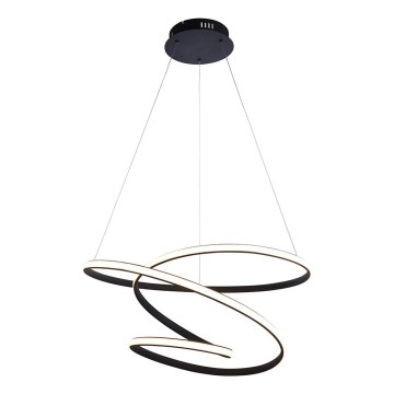 Endon 97632 - kaablil riputatav DUNE LED-lühter LED/47,5W/230V 3000K must