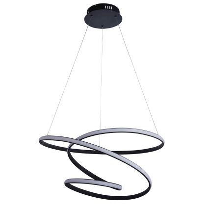 Endon 97632 - kaablil riputatav DUNE LED-lühter LED/47,5W/230V 3000K must